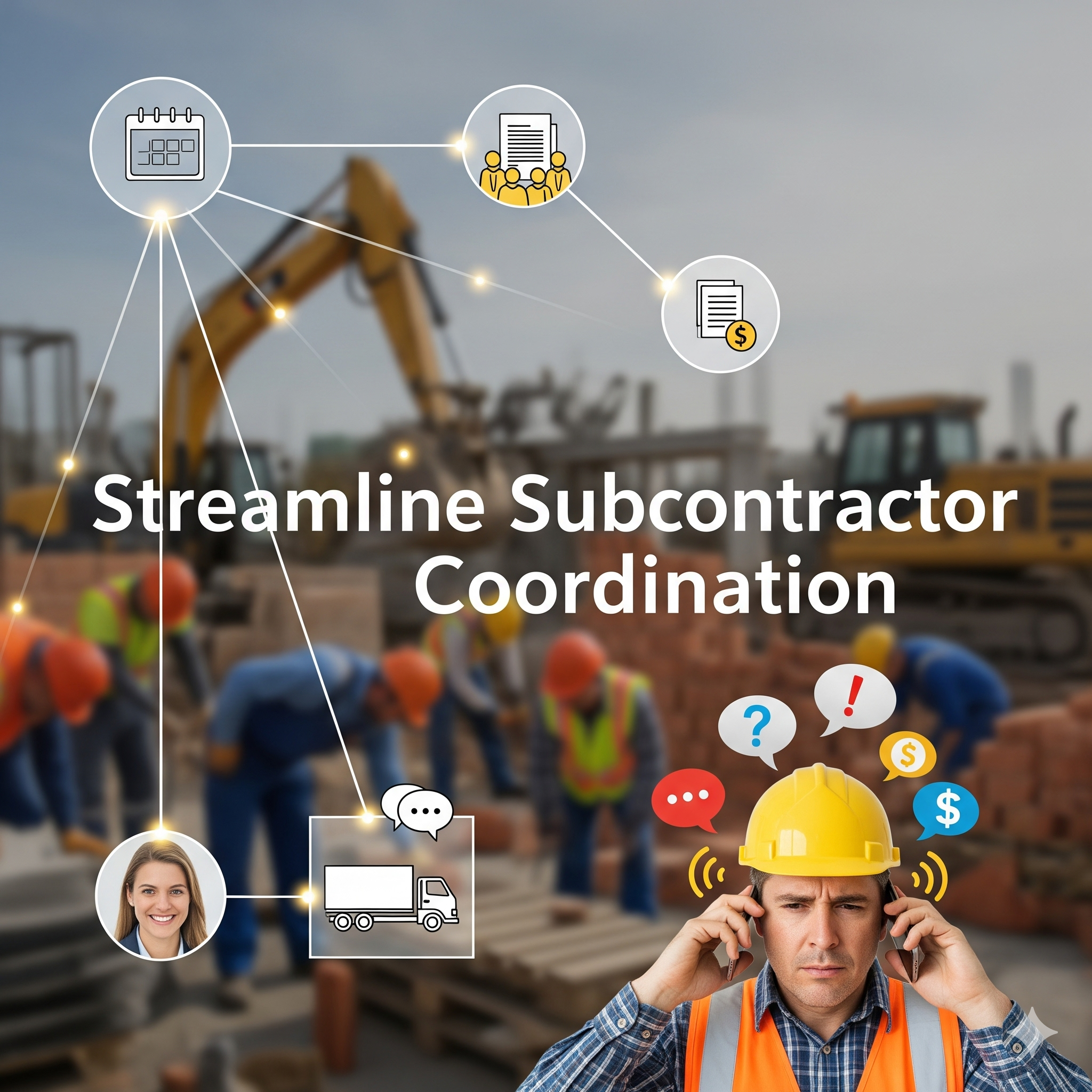 How VAs Help With Subcontractor Coordination