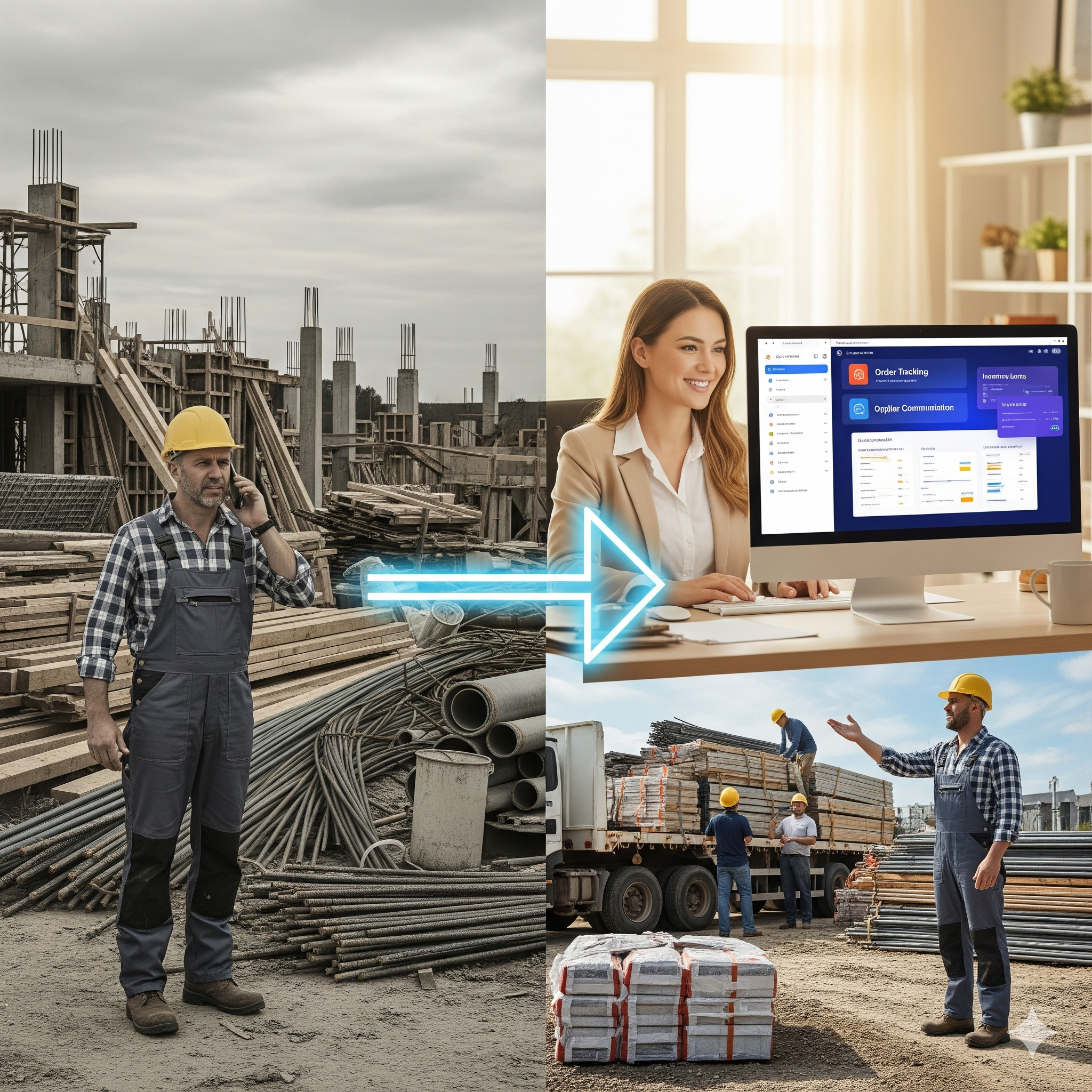 Managing Material Orders Through a Virtual Assistant: A Contractor’s Guide