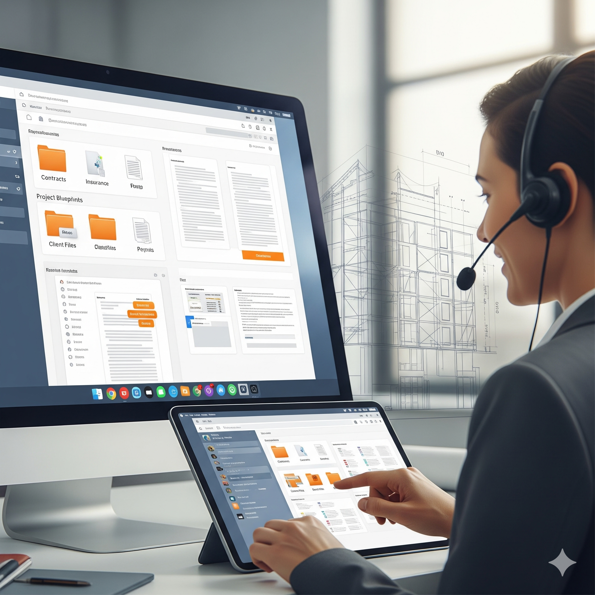 How to Organize Contractor Files Using a Virtual Assistant: A Complete System for Construction Companies